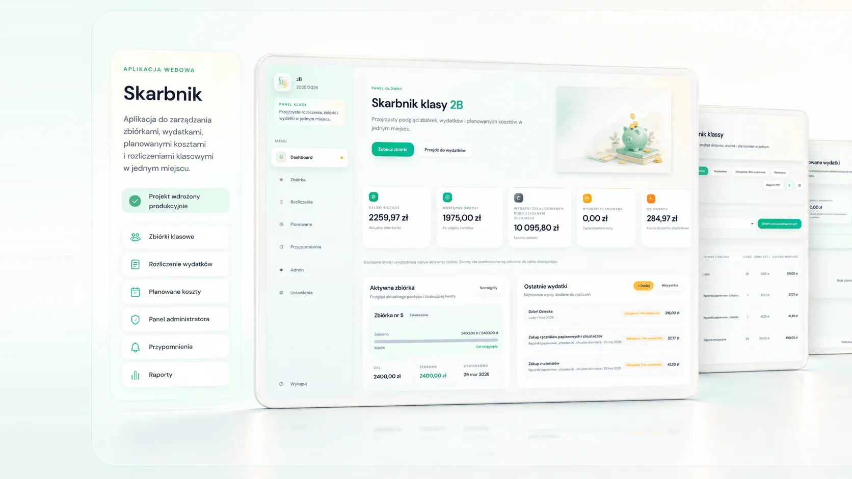 Clean app / Skarbnik